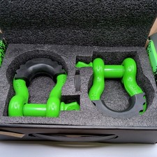 Gloss GREEN 🟩 Rhino USA HD Shackle Set 2 3/4