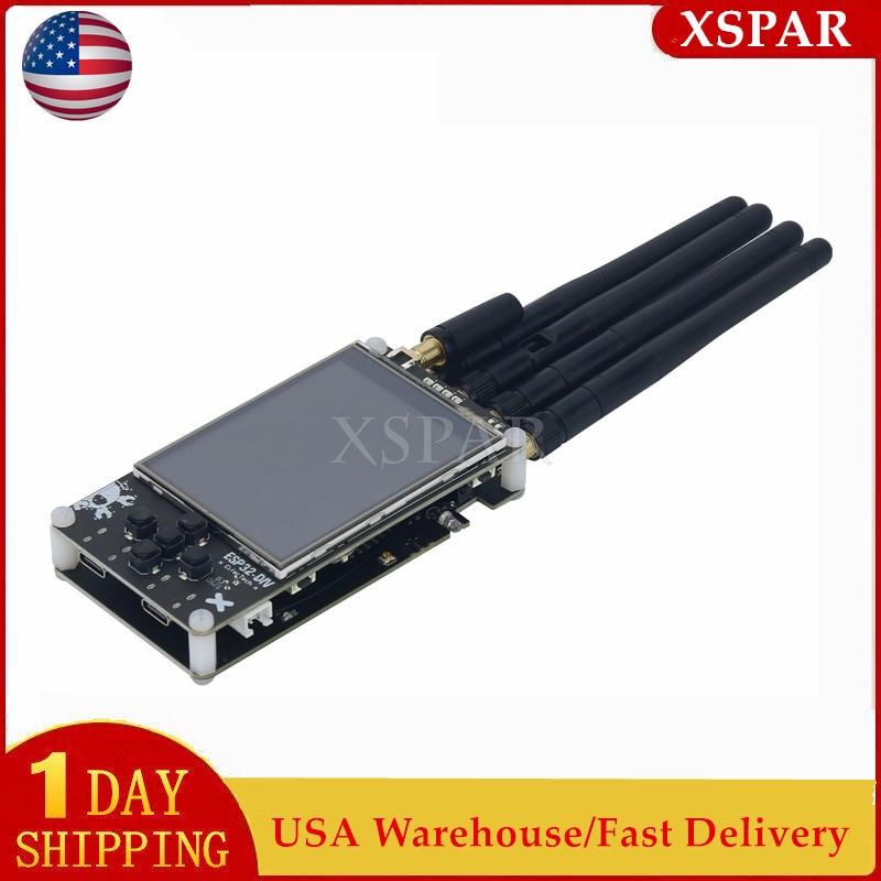 ESP32-DIV V2.0 WiFi+Bluetooth NRF24Chip ESP32 Development Board Testing Tool USA
