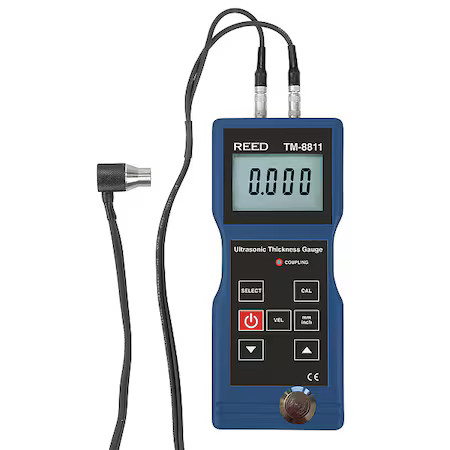 Reed Instruments Tm-8811 Ultrasonic Thickness Gauge, 7.9\
