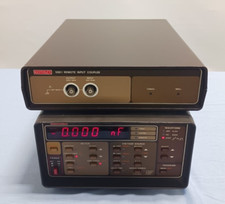 Keithley 595 Quasistatic CV Meter 0706256 w/ 5951 Remote Input Coupler 0692715 picture