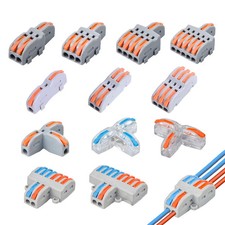 1/5/10 PCS 1 in Multiple Out Fast Electrical Connectors Universal Compact picture