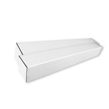 White Square Mailing Tubes 3 x 3 x 30