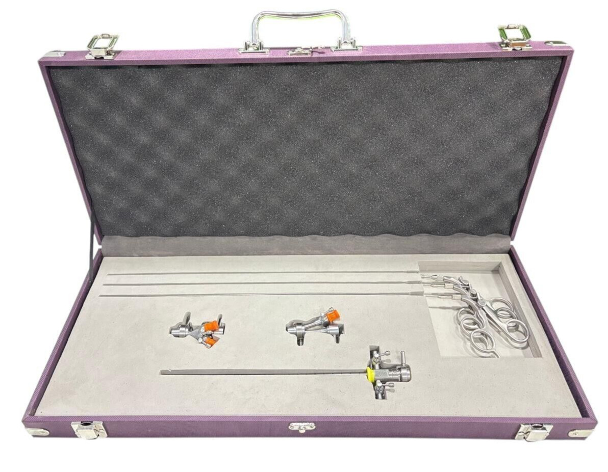 Hysteroscopy Cystoscopy Surgery Set 17FR with Semi Rigid Graspers 5FR Reusable Hysteroscopy Cystoscopy Surgery Set 17FR with Semi Rigid Graspers 5FR Reusable