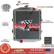 3 Rows Tractor Radiator For John Deere 1050 OEM#CH13963 #CH18416 Full Aluminum picture