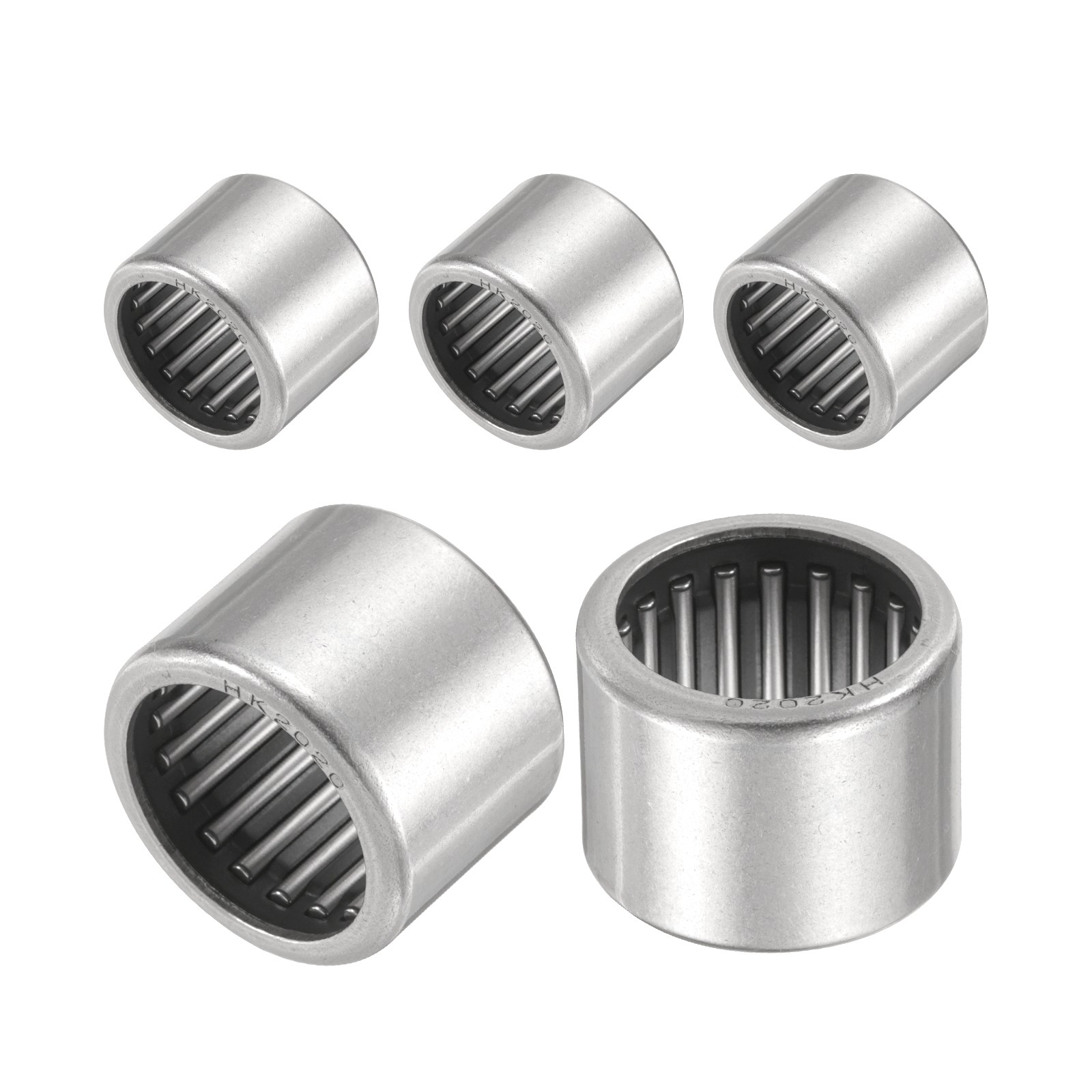 5Pcs HK2020 Needle Roller Bearings 20.5x26x20mm Chrome Steel Bearing]