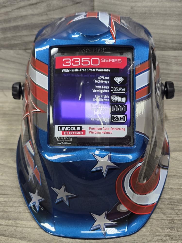 Lincoln Electric VIKING 3350 All American Welding Helmet (A1D035844)