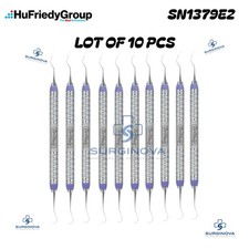 10X Hu-Friedy SN1379E2 Sickle Curette Double End 137 #9 EverEdge Handle picture