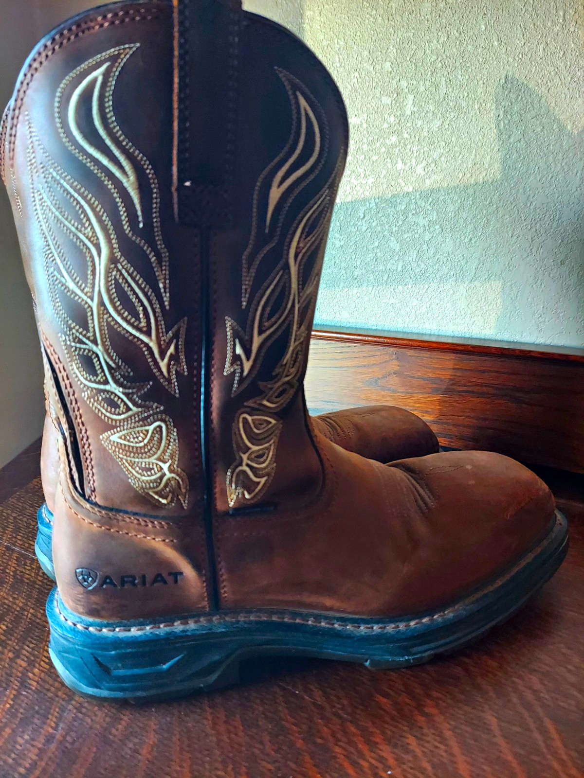 Ariat Work Composite Toe EH Pull-On Work Boots Brown 9D Medium MPN 10035899