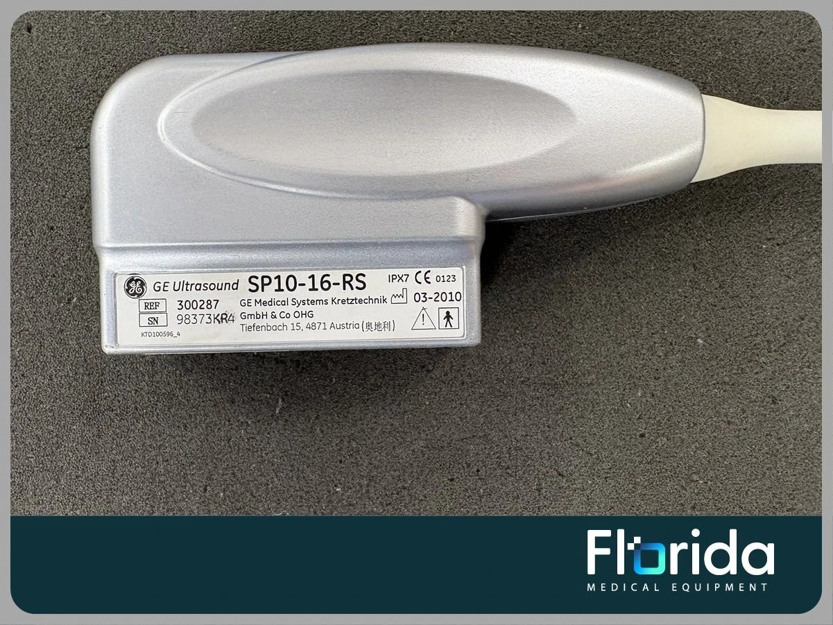 2010 GE SP10-16-RS LINEAR ARRAY PROBE TRANSDUCER PROBE 300287 30 DAYS WARRANTY
