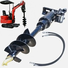 200mm Diameter Auger Drill For Mini Excavator Small Digger Attachments  picture