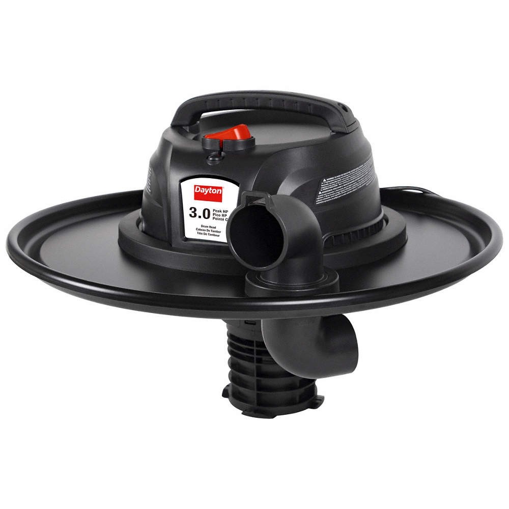 DAYTON 61HV93 Drum Head,120 V,3 hp 61HV93