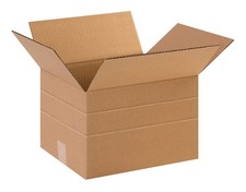 BOX USA Multi-Depth Shipping Boxes Medium 12