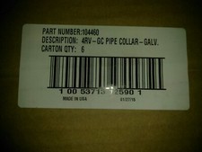 NEW SELKIRK CORP 104460 4-Inch Galvanized Pipe Collar picture