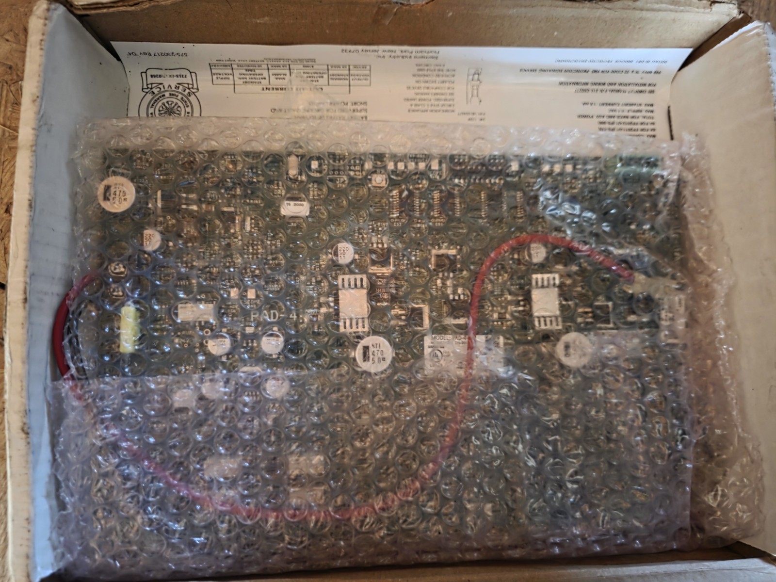 Siemens PAD-4 Panel Mount PCB Module 24V 4-Row 500 Tie-Points 500-650217