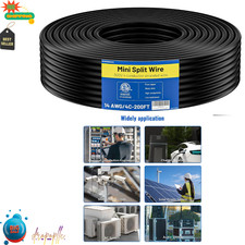 14/4 Mini Split Cable 200FT, 14 AWG 4 Conductor Control Copper ETL Listed 300V 1 picture