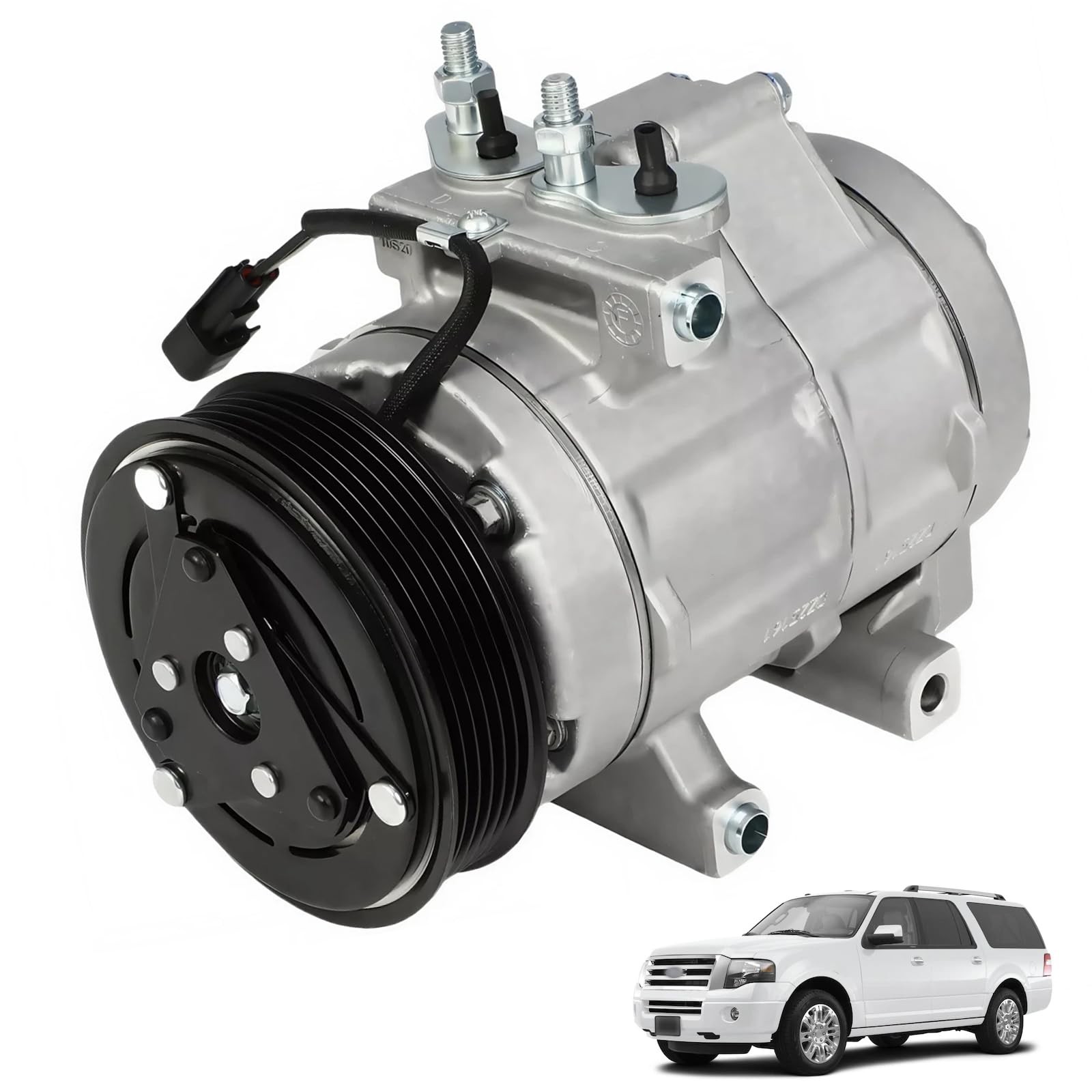 AC Compressor Fits for Ford Expedition 2007-2014, Lincoln Navigator