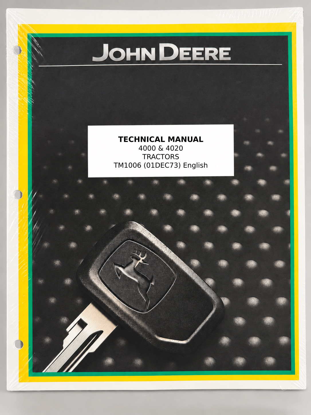 John Deere 4000, 4020 Tractor Service Repair Manual TM1006