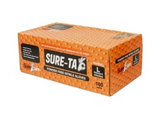 SureCare® 8 Mil Diamond Textured Orange Nitrile – Sure-Tac Disposable Gloves picture