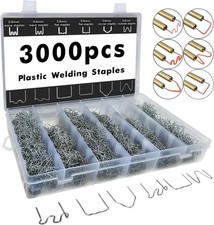 Plastic Welding Staples 3000 pcs,6 Types Hot Staples for Decoration,Auto Repair, picture