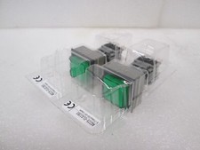 IDEC, AG225-ELG22B3, Push Button Switch, Green, New, Lot of 2 picture
