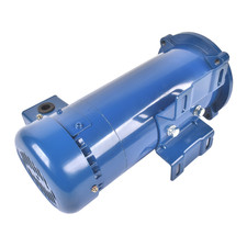 1Pc DC Motor 1HP 24VDC 56C 1750RPM TEFC Permanent Magnet Continuous Duty Blue picture