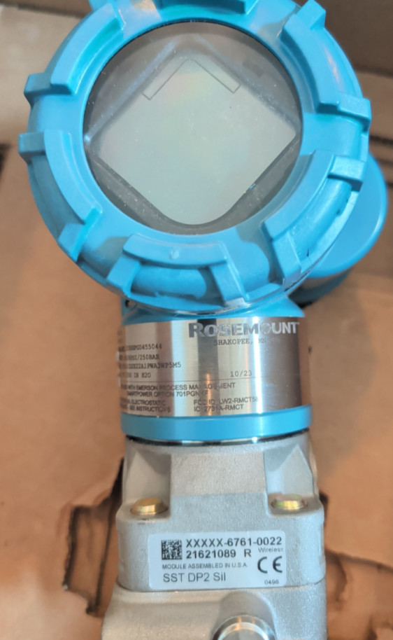 NEW Rosemount 0-250 inH20 Wireless HART DP Transmitter 3051CD2X22A1PWA3WP5M5