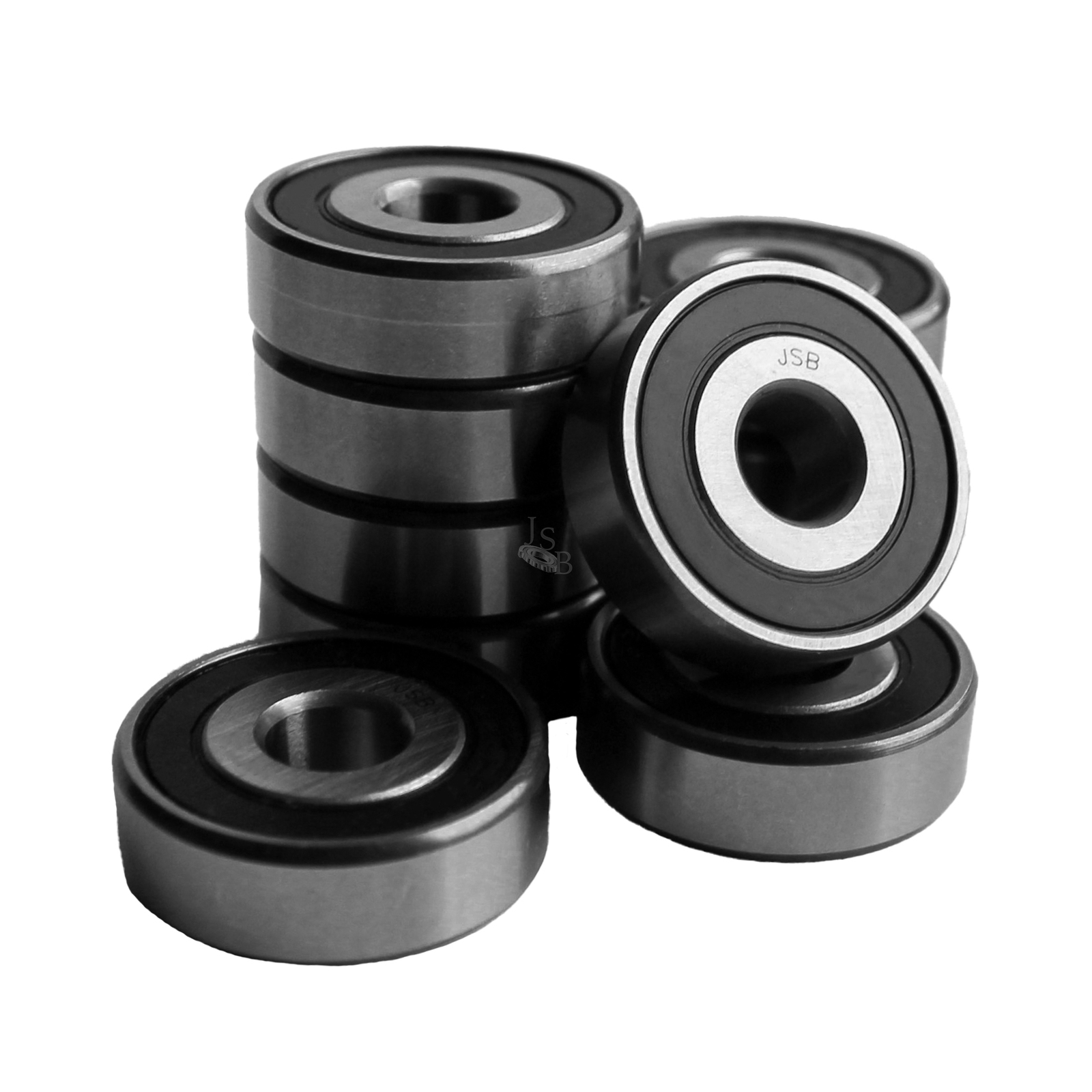(Qty. 10) 6201-2RS High Quality Two Side Sealed Ball Bearings 12x32x10 6201RS