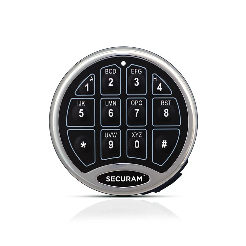 Keypad ONLY-SecuRam Safelogic Basic Electronic Keypad-Compatibility year 2017+ Keypad ONLY-SecuRam Safelogic Basic Electronic Keypad-Compatibility year 2017+