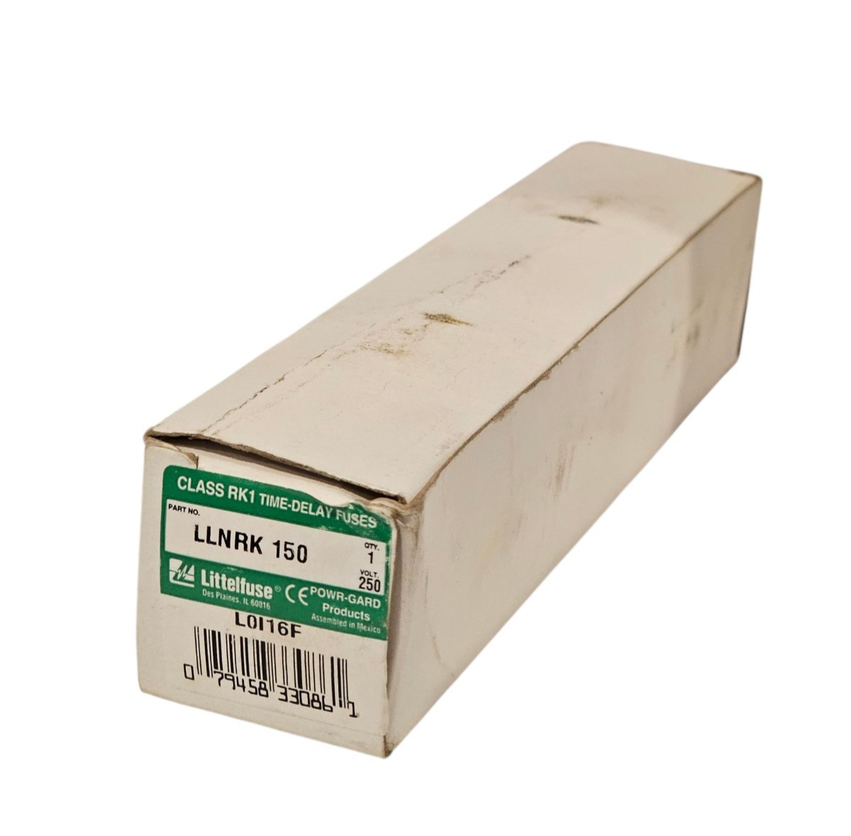 NIB LITTELFUSE LLNRK150 CLASS RK1 TIME-DELAY FUSE