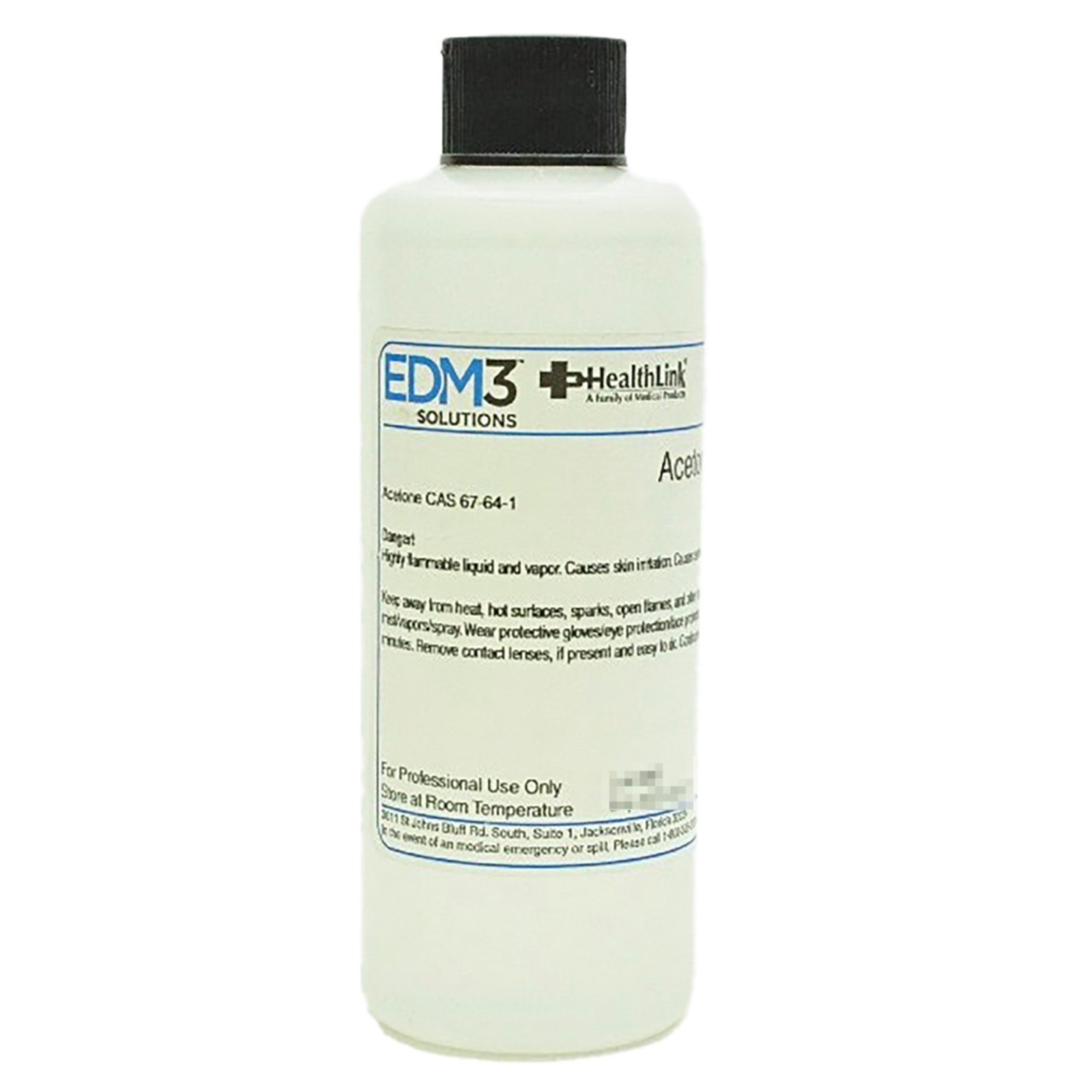 EDM 3 LLC Chemistry Reagent Acetone ACS Grade 100% 4 Ounce 400458