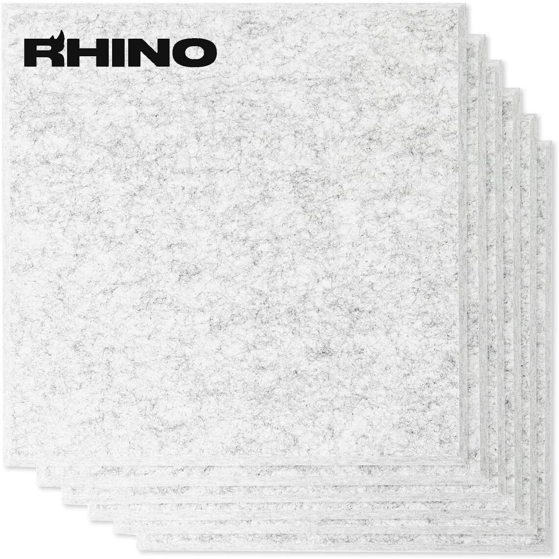 RHINO Acoustic Sound Panels, Soundproof Wall Tiles – Multiple Colors & Sizes