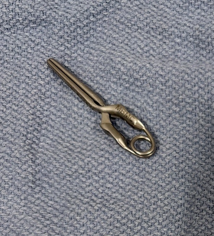 Aesculap REF PL544S Atraumatic Endo Clip Short Straight 25mm (B)