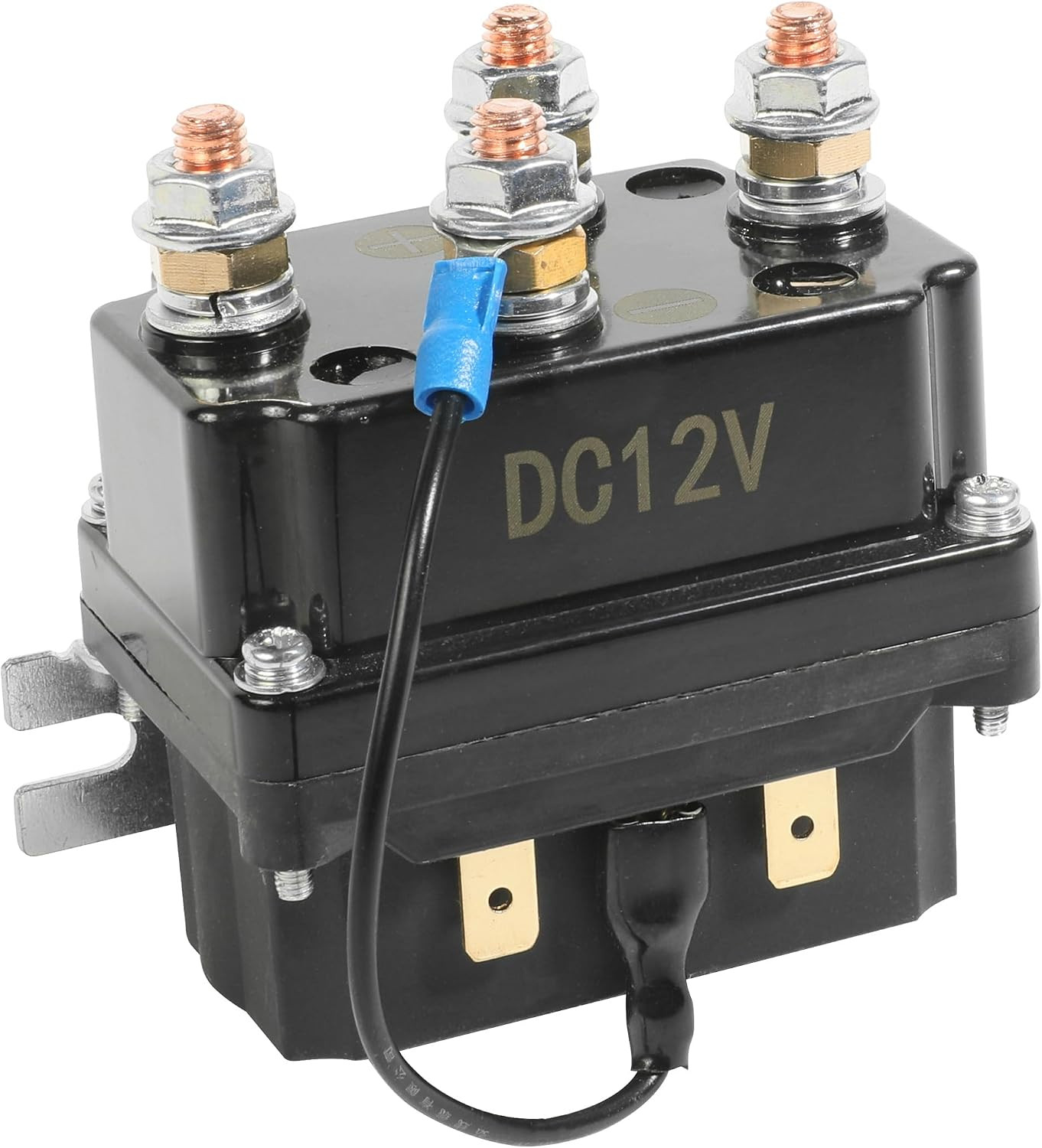 Bylikeho Winch Solenoid - 12V 250A Car Accessory, Reversing Contactor Switch for