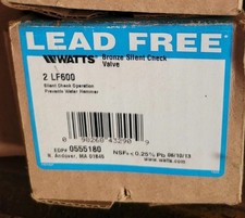 Watts 2-inch LF600 Bronze Silent Check Valve, EDP 0555180 picture