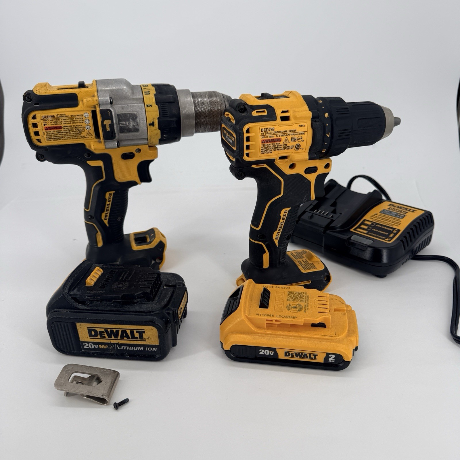 DeWalt LOT 20v Flexvolt Brushless 1/2