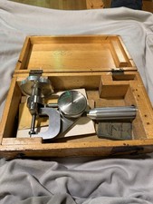 Vintage Ames Portable Hardness Tester Kit w/ Test Block & Case Machinist Tool picture