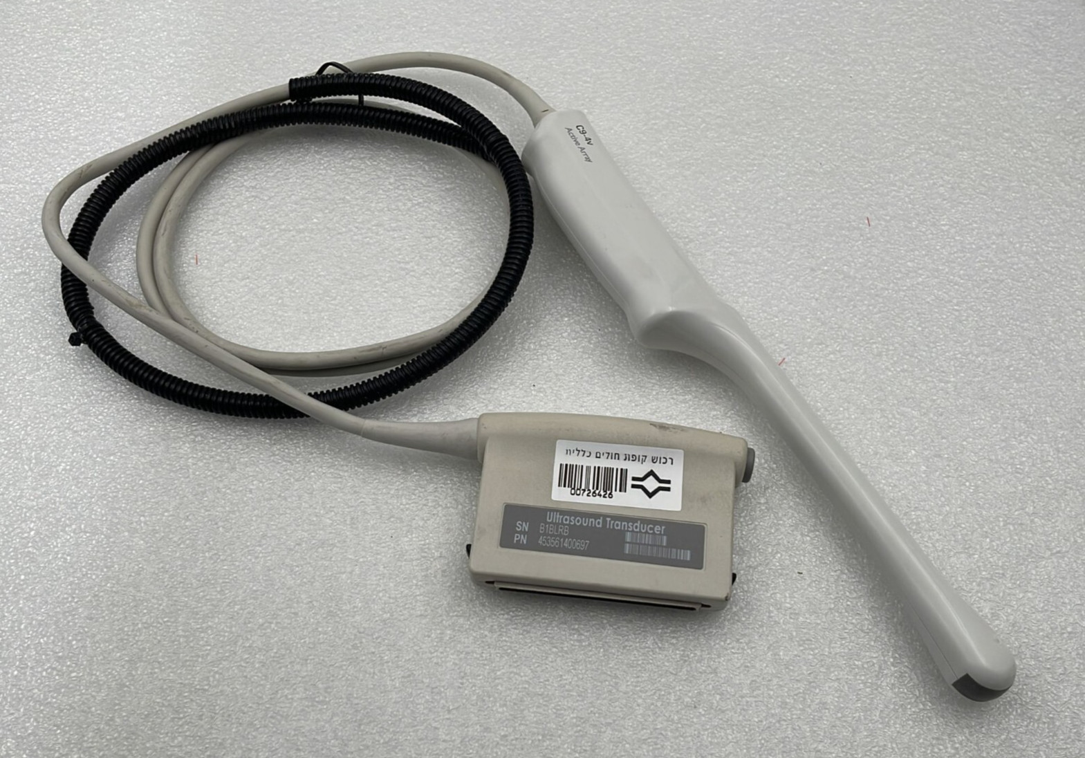 Philips C9-4v  ULTRASOUND Active Array Transducer Probe 453561400697
