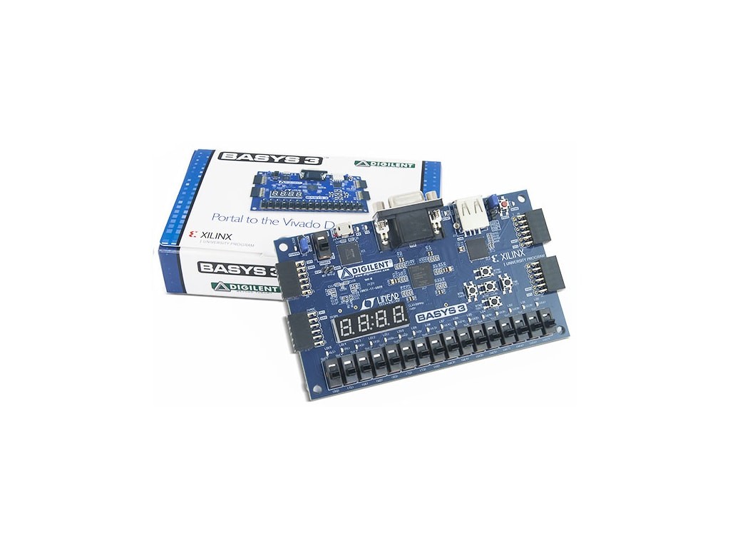 Digilent Basys 3 - Artix-7 FPGA Trainer Board
