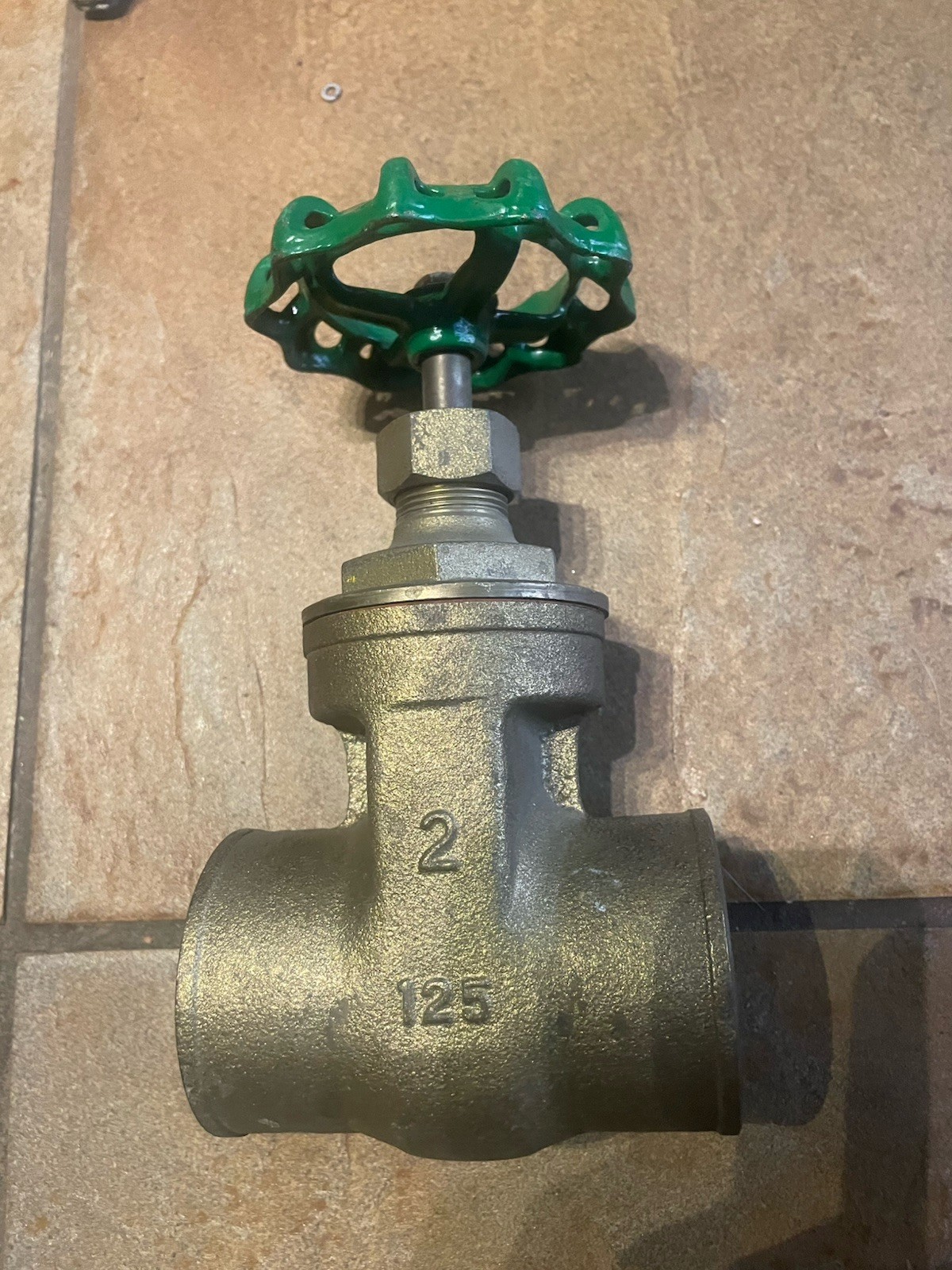 Delphi 2/125 NOS Brass 2 Way Valve MHR 13.95/10.49- 00 Wheel Top