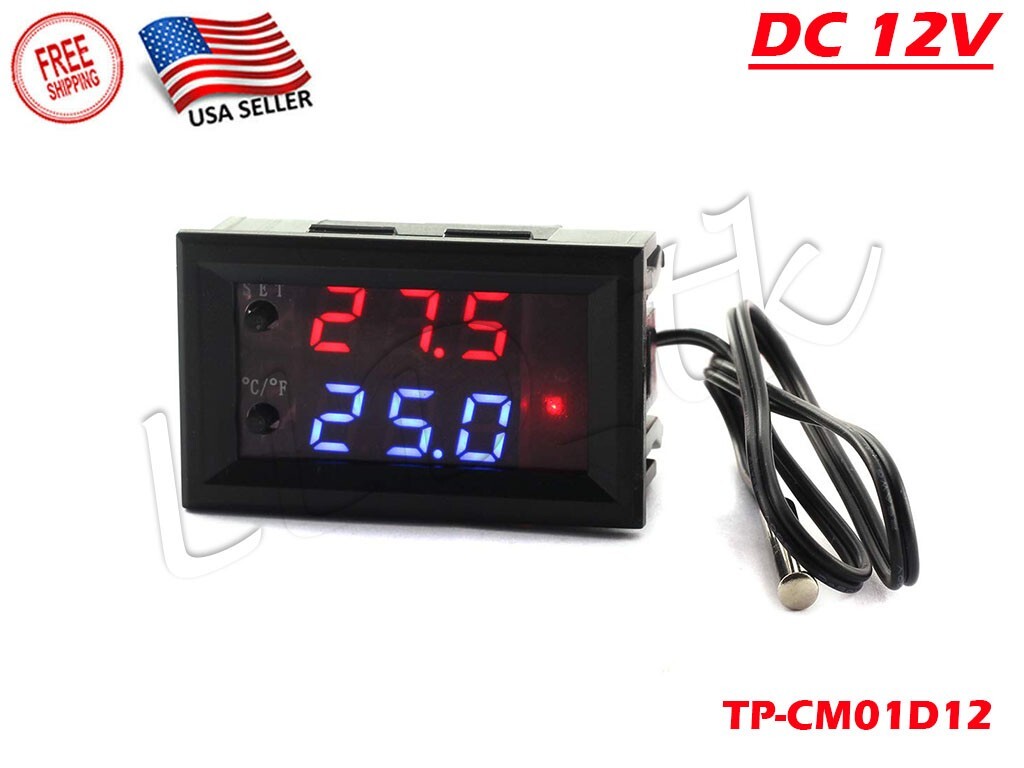 W1209WK DC12V -50-110C W2809WK Digital Thermostat Temperature Control Sensor NTC