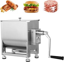 Hakka Manual Meat Mixer 15lb-60lb Stainless Steel Updated Commerial Food Mixer picture