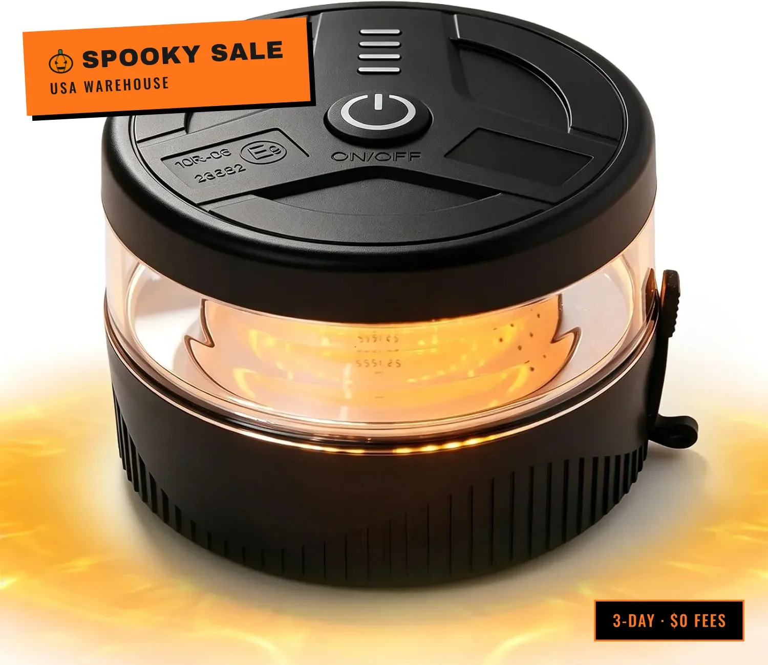 Magnetic Beacon Light, USB-C Rechargeable Wireless Strobe Lights for Truck, 32 L