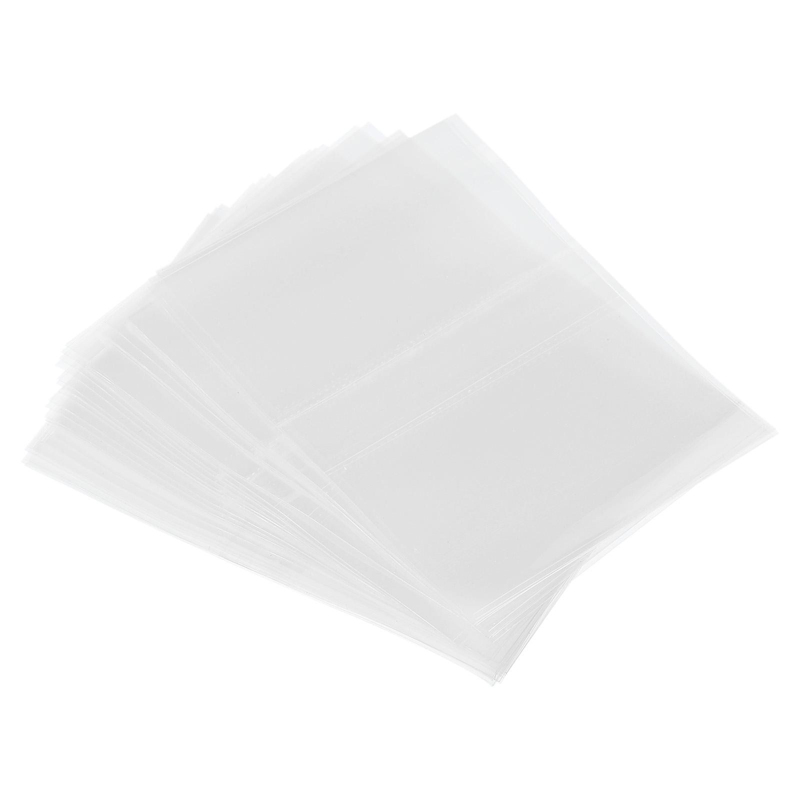400Pcs 55x40mm PVC Perforated Shrink Bands Fits Cap Dia 1.22 to 1.34 Inch Clear