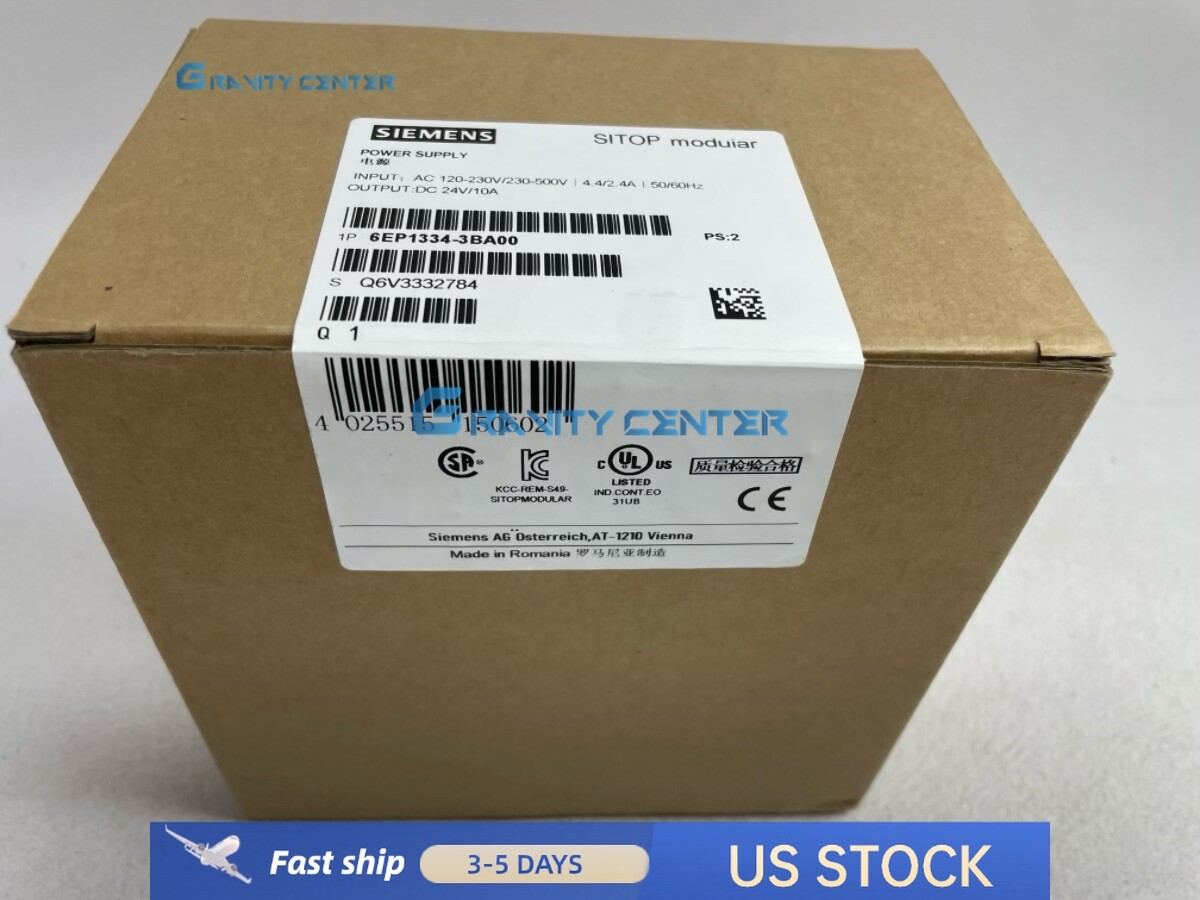1PC Siemens 6EP 1334-3BA00 New In Box 6EP13343BA00 Expedited Shipping