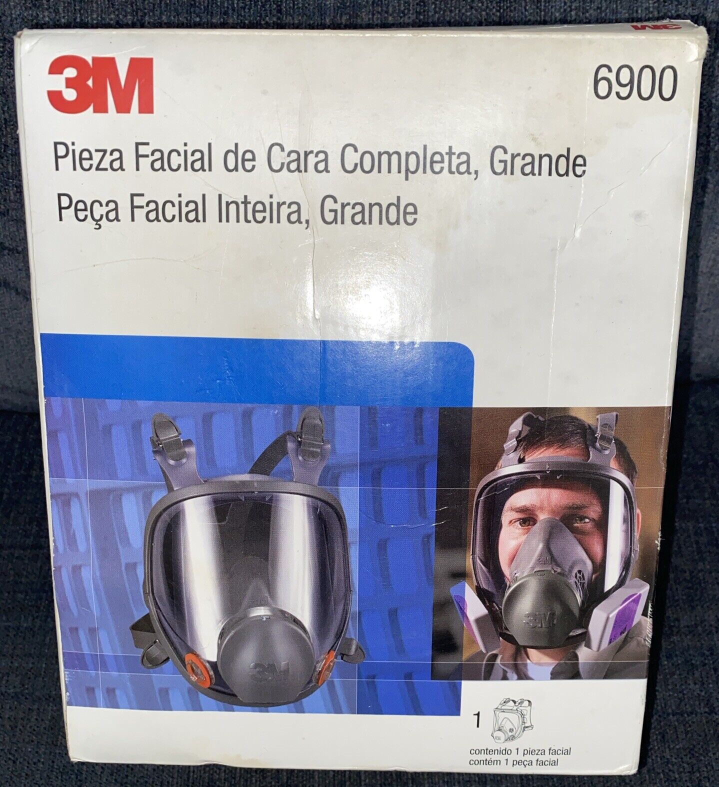3M 6900 Full Face Respirator - Size Large