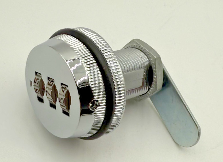 Admiral Locks Combination Cam Lock 1/8in Silver Pack of 5 Admiral Locks Combination Cam Lock 1/8in Silver Pack of 5