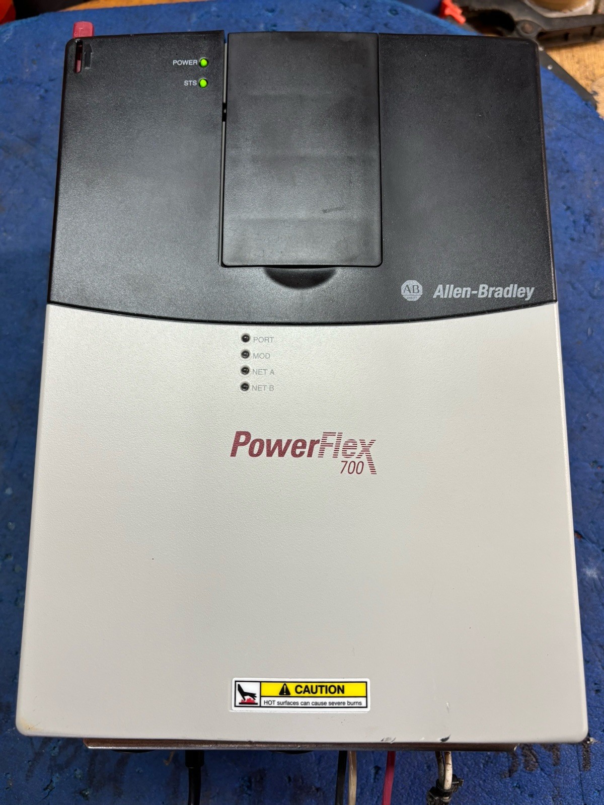 New 25HP 20BD034A0AYNANC0 Allen Bradley Powerflex 700 VFD MFG 2019 VER. 10.004