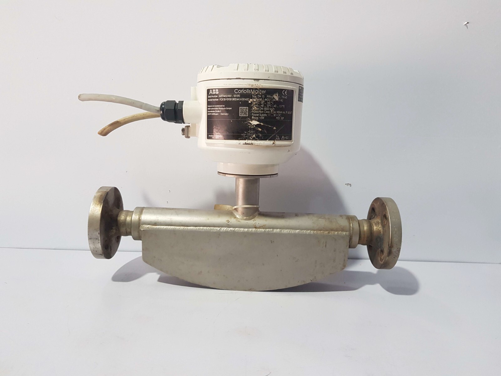 ABB FCB130-Y0Y0015R0D4A1A1B1M2C CORIOLIS MASTER MASS FLOWMETER