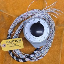 Leeds & Northrup Co 8248-12 Rotary Selector Switch 12-Position with Wiring picture