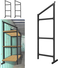 3 Pack Heavy-Duty Shipping Container Shelves with 57